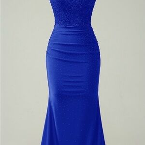 Royal Blue Maxi Dress